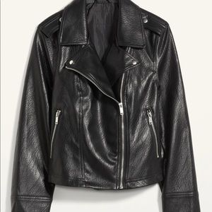 Faux Leather Jacket